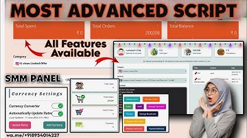 Most Advanced smm panel script | Smm panel | Latest Smm panel script |#smm #smmscript #instagram