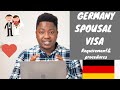 HOW TO APPLY FOR SPOUSE VISA IN GERMANY 2020|| FAMILY REUNION VISA (Requirements & Procedures)