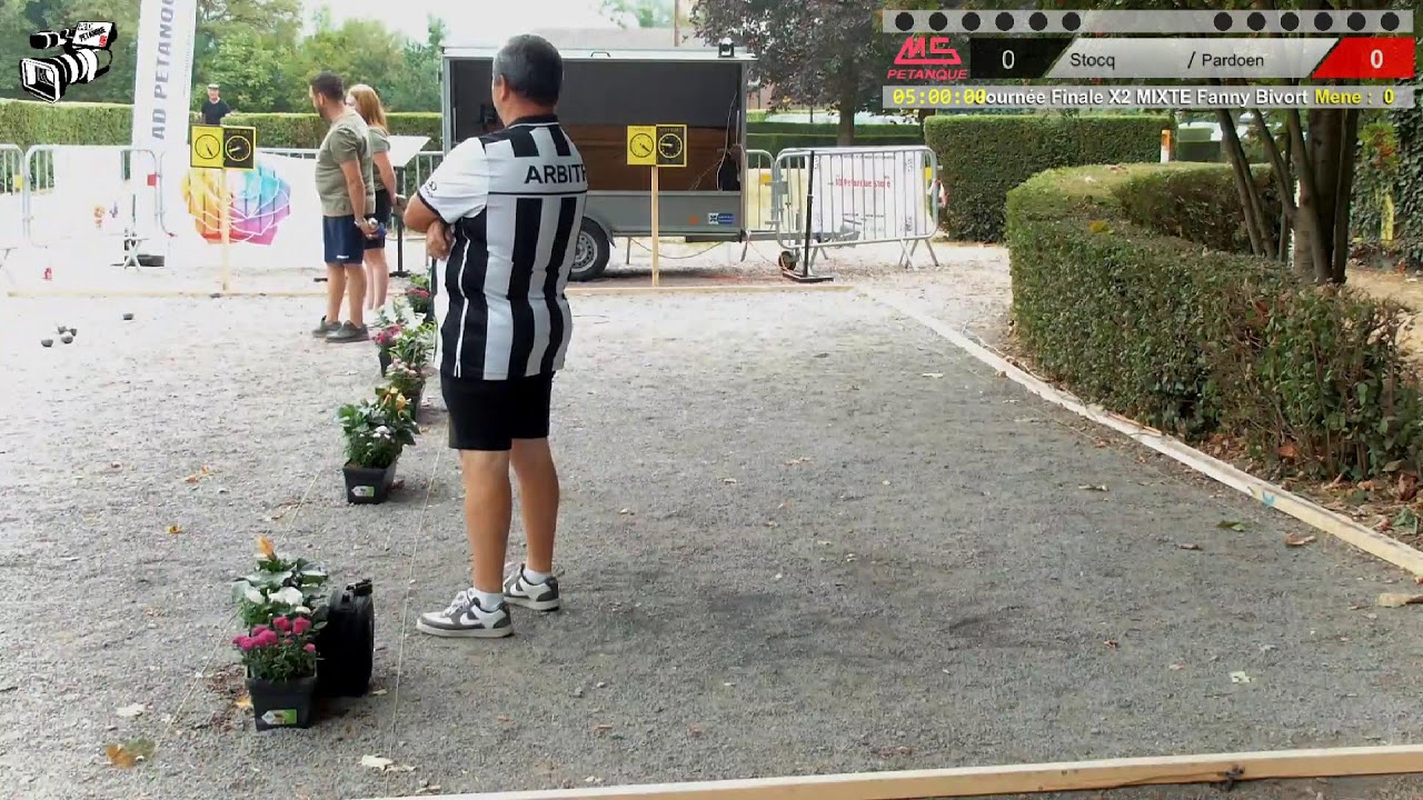 Miniature : Pétanque Finale Qualif Fanny Bivort X2 MIXTE
