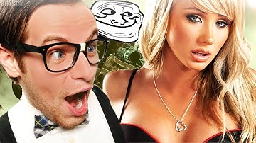 NERD Hits on GIRLS in Black Ops 2! (Lisp Voice Trolling)