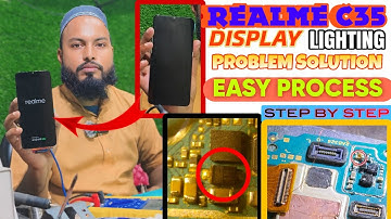 Realme C35 Display Light Solution Easy Pocess || Step By Step || AR MOBILE