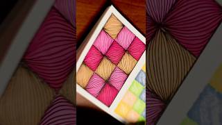 Easy ZenDoodle Timelapse | Beginners Friendly Zen Pattern | Drawing Timelapse