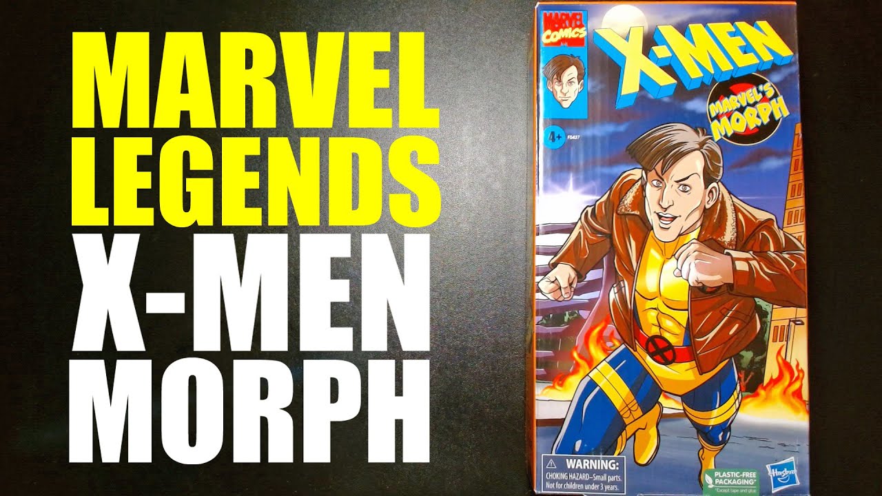 X-Men Marvel Legends Morph VHS Style Packaging X-Men 92 97