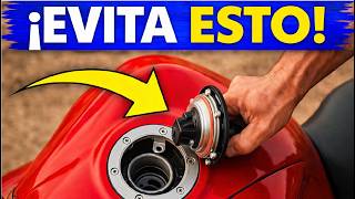 9 ERRORES al repostar que están m*tando lentamente tu motocicleta