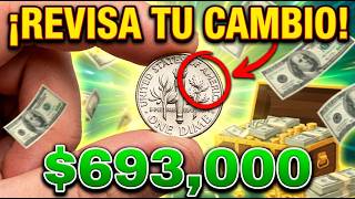 ¡Podrías Tener una Fortuna! Top 4 Monedas One Dime Que Valen Millones de Dólares en 2026
