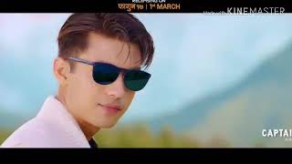Video thumbnail of "Rahar Chha Sangai CAPTAIN  ||Anmol kc , New Nepali Movie Song ..."