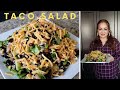 Super Easy Taco Salad Recipe - Healthy Salad Recipe - healthy salad ideas -  سلاد بنانے کا طریقہ