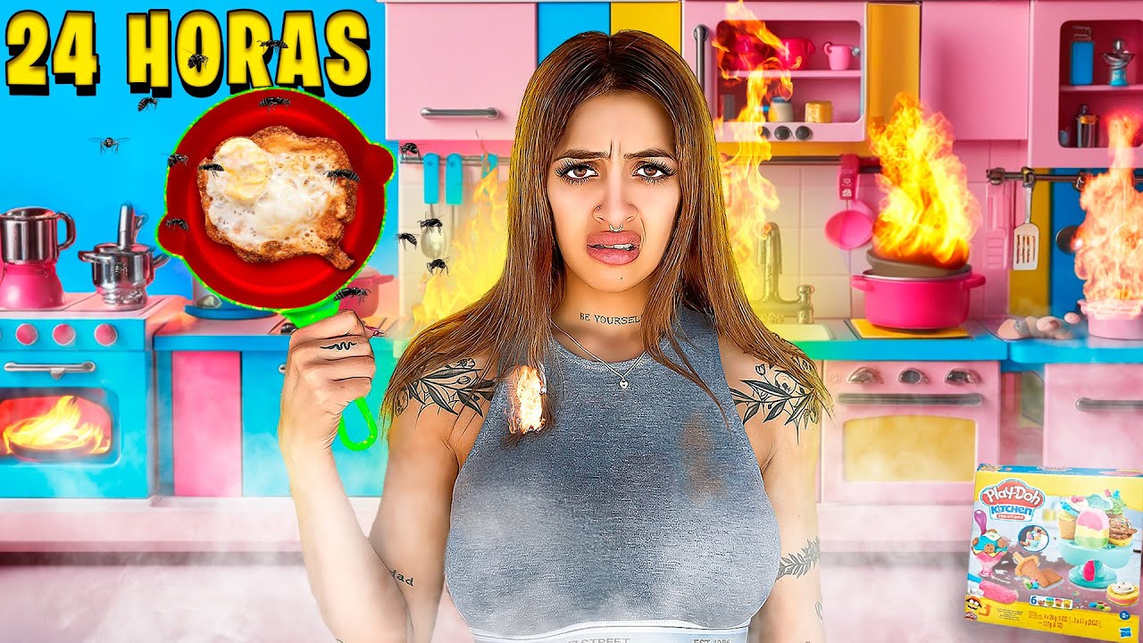 COCINANDO CON JUGUETES POR 24HS