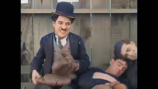 The Champion 1915 Directed by Charlie Chaplin colorized #charliechaplin #movie #classic #oldmovies