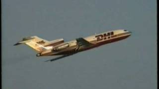Dhl Boeing 727 Kastrup Airport 1995
