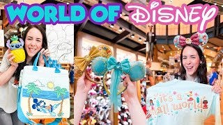 WORLD OF DISNEY New Merch Update! April 2024 | Disney Parks Merch | Walt Disney World Shopping