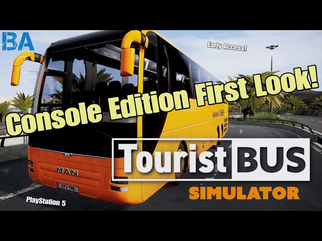 TOURIST BUS SIMULATOR CONSOLE First Look (PS5) - YouTube