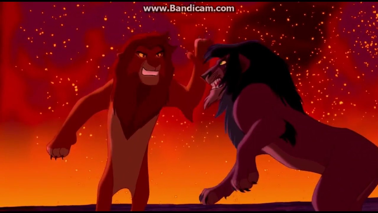 The Lion King Simba Vs Scar - YouTube