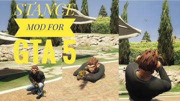 How to Install Stance ( Crouch / Prone ) for GTA 5 | SR |
