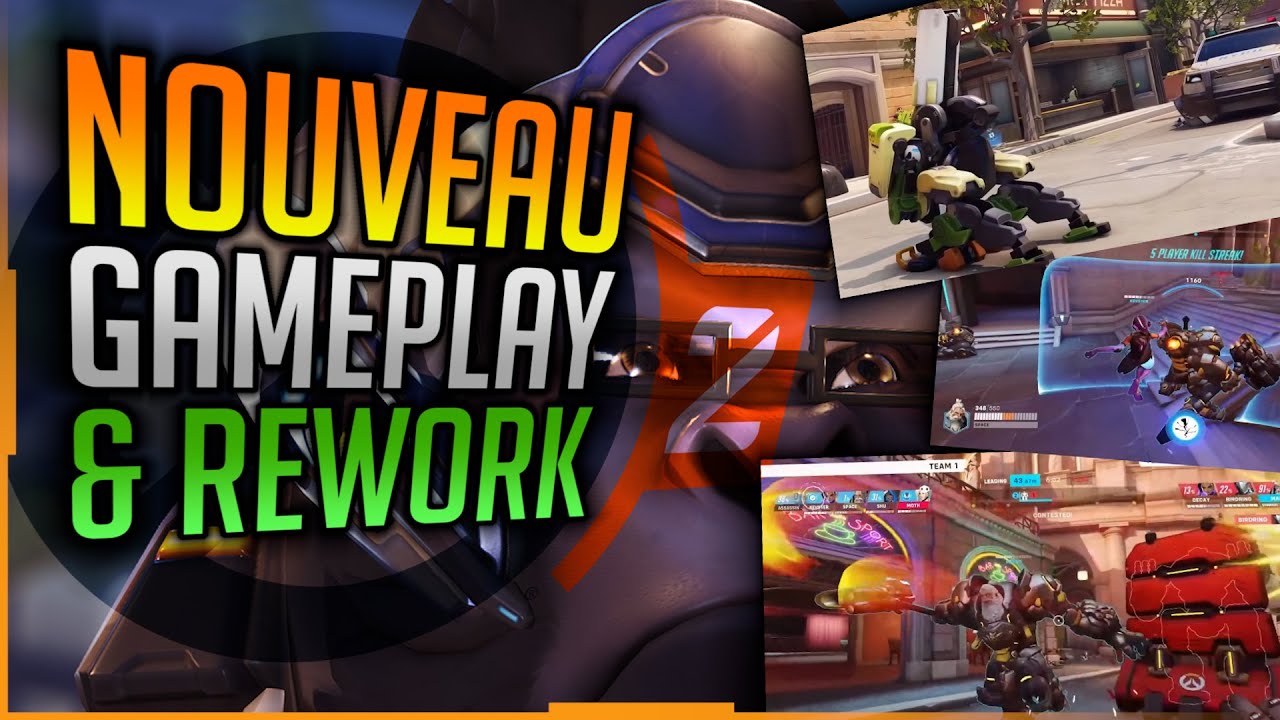 Nouveau GAMEPLAY d'Overwatch 2 & REWORKS ! - Sombra | Bastion | Doomfist & Co - Overwatch FR