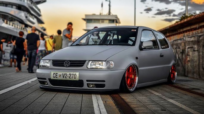 Bagged VW Polo 6N Custom Interior Tuning Project by Keil Critten 