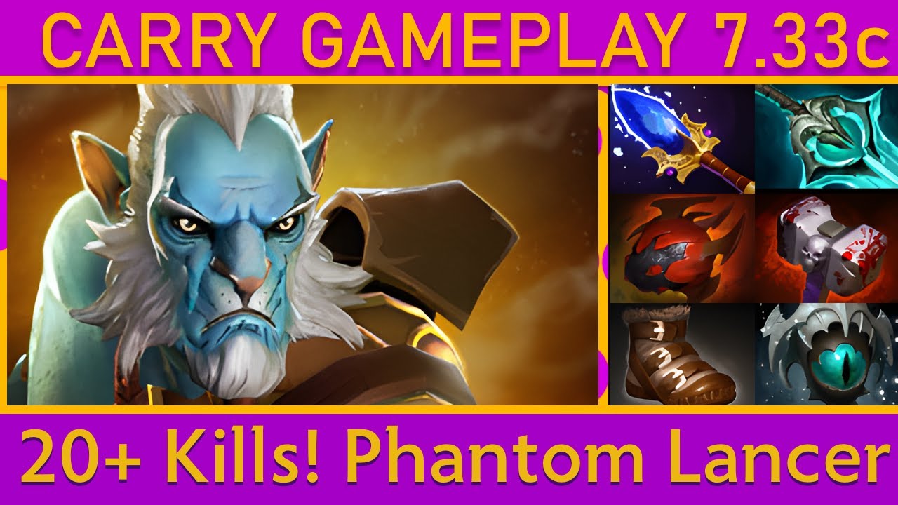 🍀Low MMR Elabor Phantom Lancer Carry Gameplay - Dota 2 - YouTube