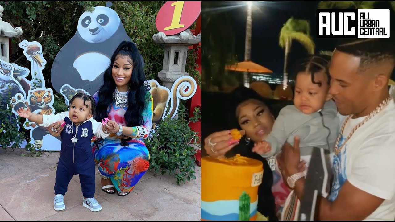 Nicki Minaj Throws A Kung Foo Panda Party For Her Son First Birthday
