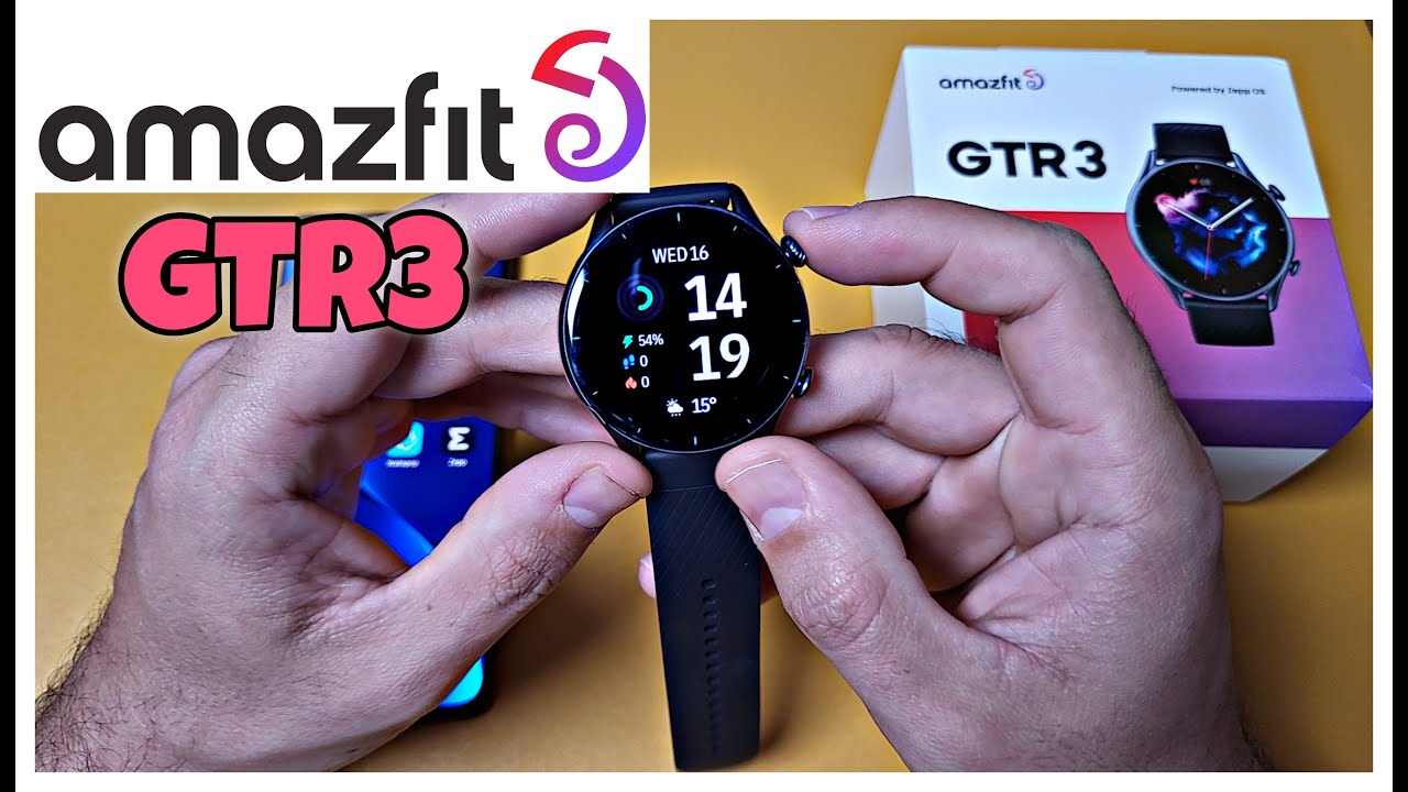 💥 Amazfit GTR 3 primera REVIEW en ESPAÑOL ⚪ ¡ Unboxing y Primer ANÁLISIS a  FONDO ! 