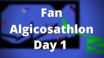 Fan Algicosathlon Day 1