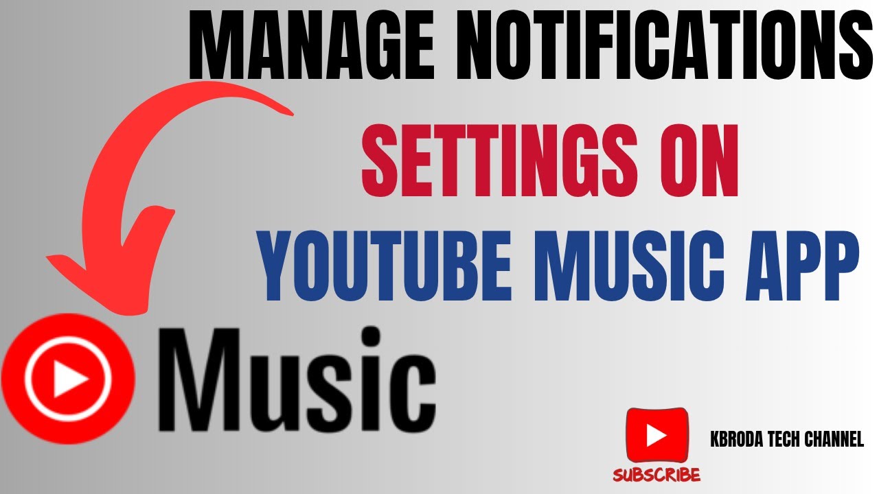 How to Manage YouTube Music Notifications - Custom Alert Settings - YouTube