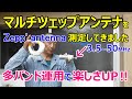 マルチツェップアンテナを測定してきました‼楽しさ広がる移動運用‼Zepp' like antenna【アマチュア無線】【HACHIJO BASE】 JQ1EYP  amateur radio【八丈島】