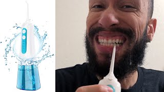 YOUNGDO Cordless Dental Oral Irrigator Water Flosser with DIY Mode