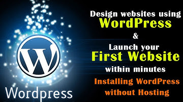 How to Design your own Website DIY Wordpress in XAMPP local web server