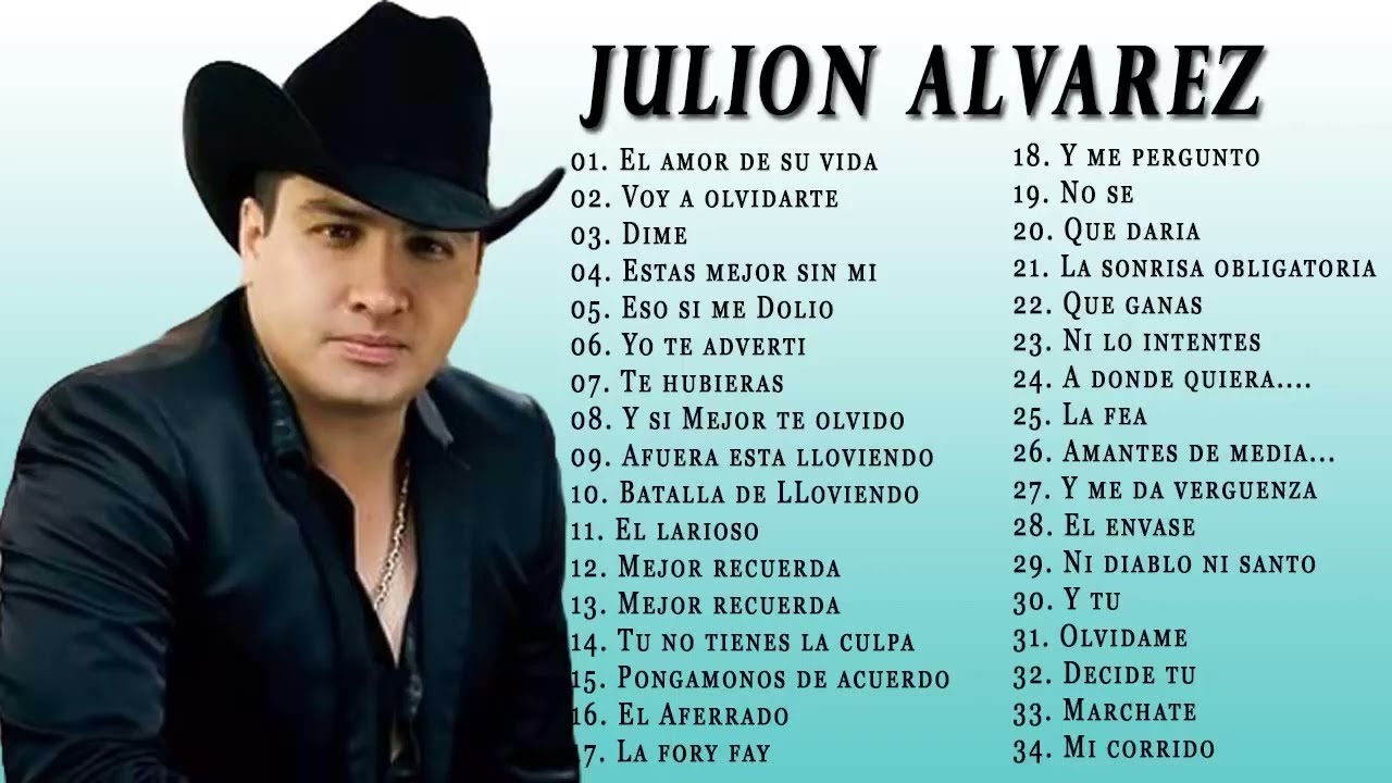 Julion Alvarez Mix Exitos 2022💦lo Mejores Nuevo Canciones De Julion