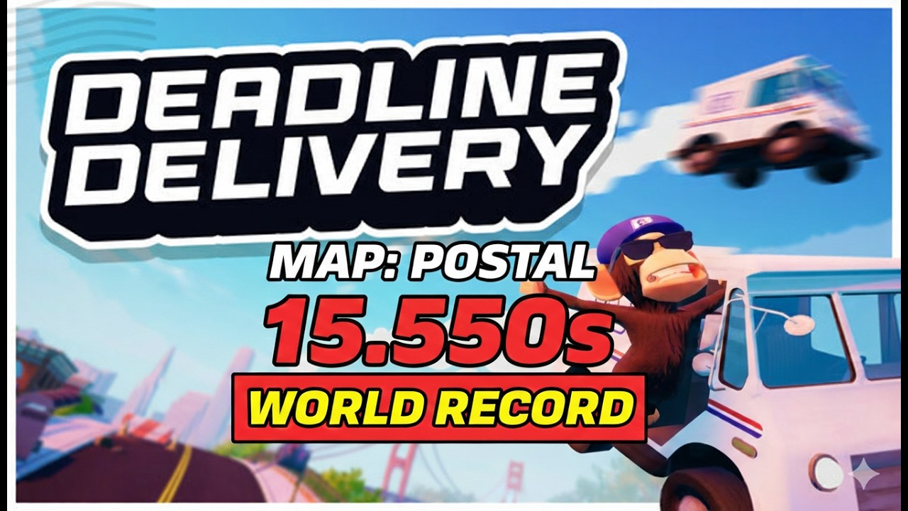 🥇 Postal Speedrun World Record [15.550] DEADLINE DELIVERY (Demo)