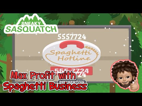 Sneaky Sasquatch -  How to Maximum the Profit of Spaghetti business