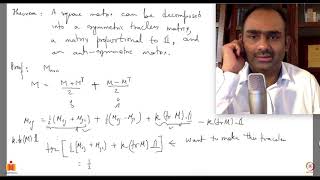 Classical Mechanics: L15: Matrices and all that