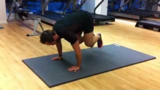 Squat Thrusts (side to side)