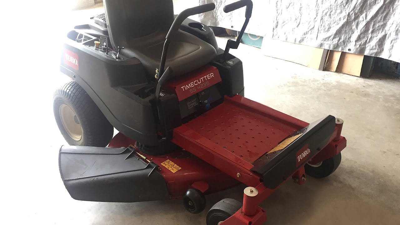 How To Adjust The Deck On A Toro Timecutter