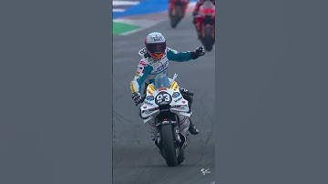 Thumbnail of Making the podium his living room! 🏍️🏆 #motogp #marcmarquez