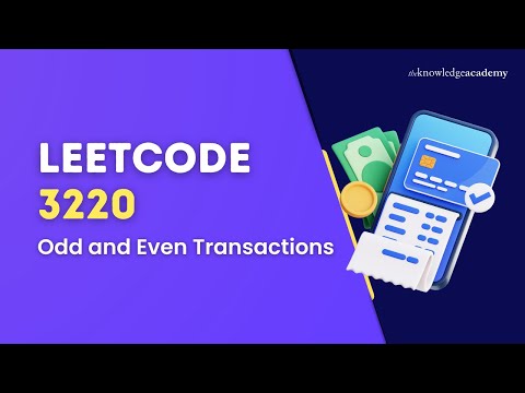 LeetCode 3220 – Odd and Even Transactions | Pandas| Leetcode Interview Question