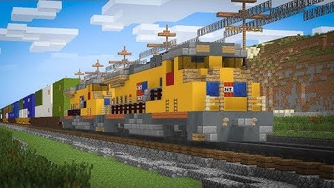 Minecraft Union Pacific Great Big Rollin Railroad Animation