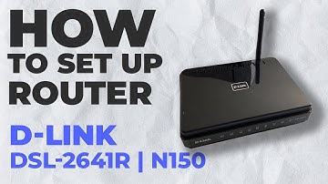 ✅ How to Set Up D-Link DSL-2641R | How to Setup D-Link N150 DSL-2641R WiFi Router