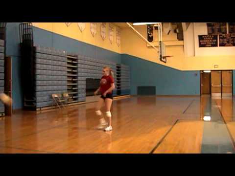 Carley Osgood Volleyball Skills Video