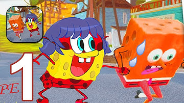 SPONGELADY BOB : SCARY RUN GAME - Gameplay Walkthrough Part 1 (Android,iOS)