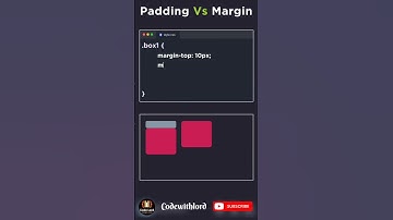 Padding V/s Margin Property of Css #shorts #viral #trending #CodewithLord