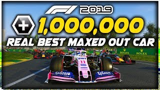 REAL HIGHEST POTENTIAL MAXED OUT CAR IN F1 2019 CAREER MODE! | F1 2019 Game Experiment