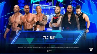 Evolution Vs Solo Sikoa, Tama Tonga & Tonga Loa - Tlc Match | SmackDown | WWE 2k24