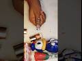 Sticker nail art💅💅💅💅💅#youtubeshorts #simplenails #simplenails #shortsfeed #siddhi nail 💅💅💅art