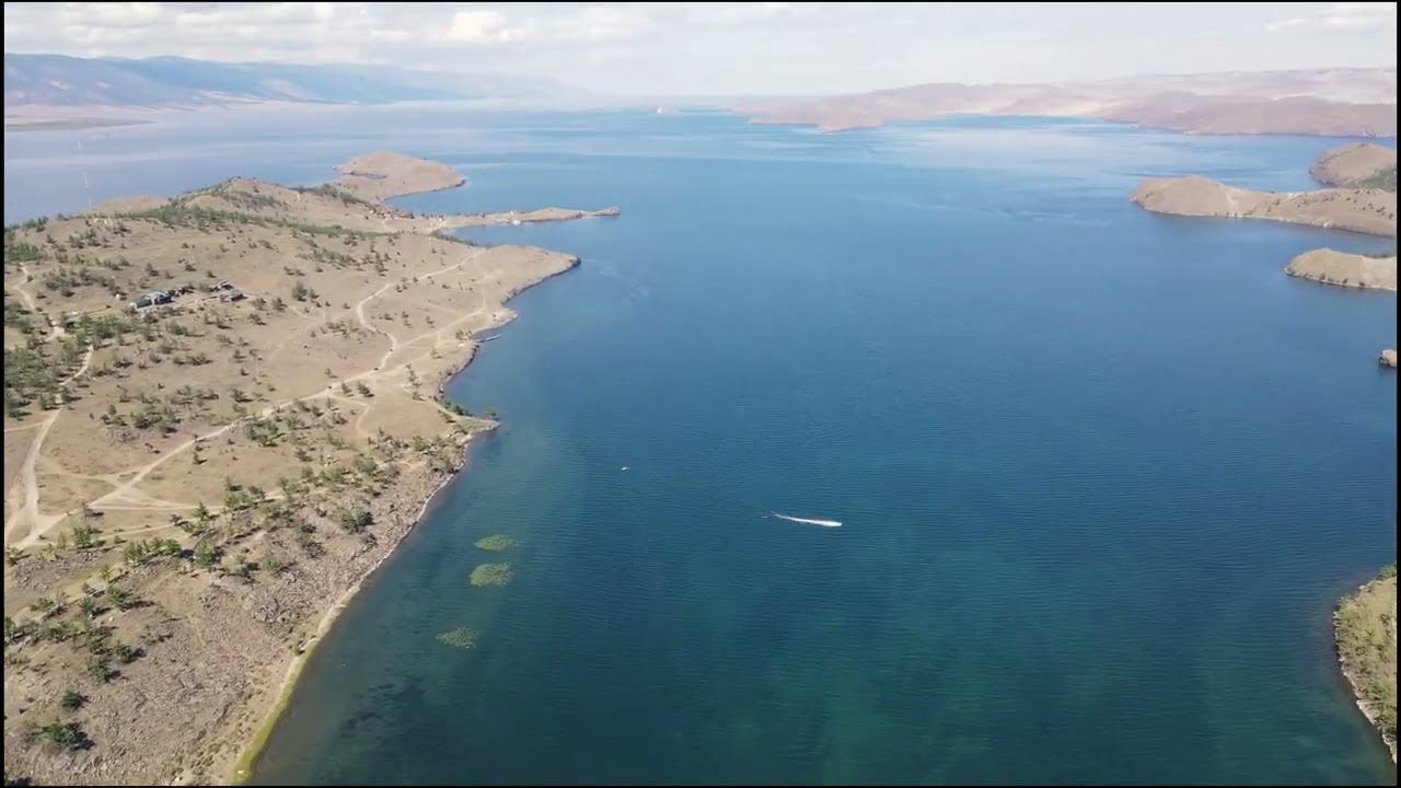 Остров Шарга Даган в проливе Малое море