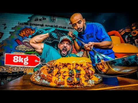 اكبر تحدي برجر عملاق بوزن ٨ كيلو     8 