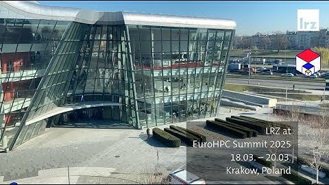 LRZ impressions from EuroHPC JU Summit 2025