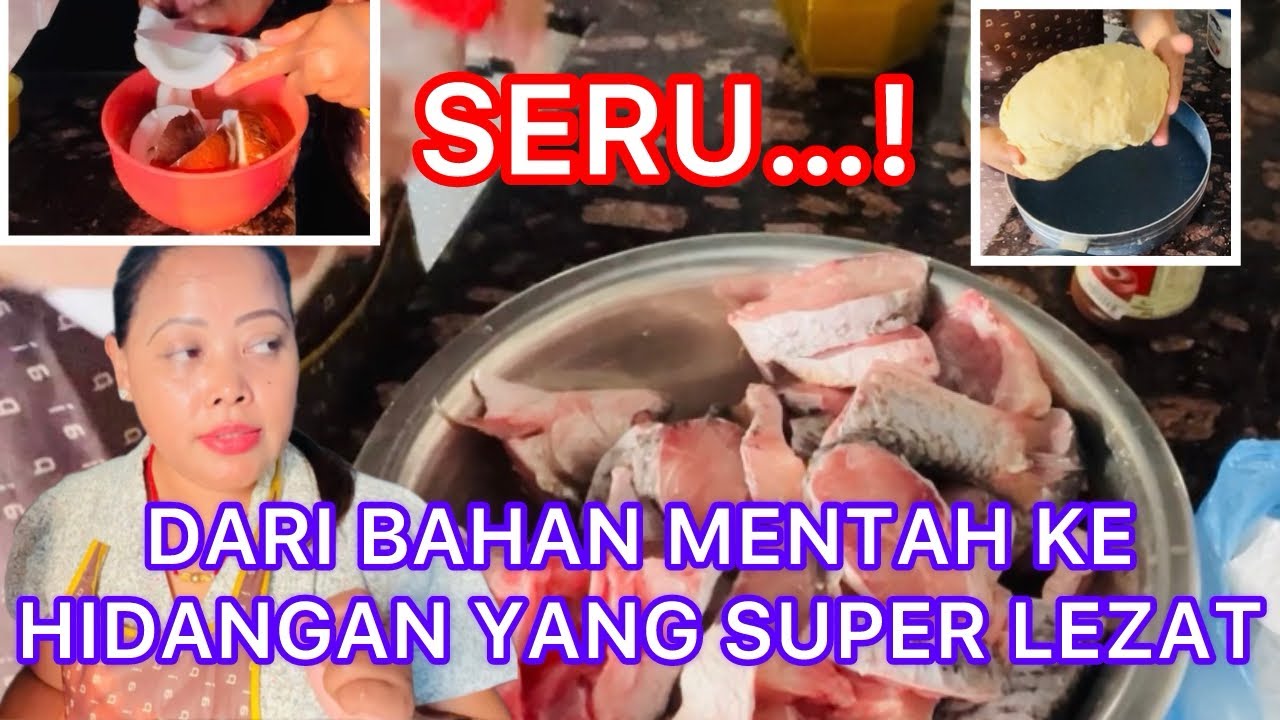 ВИДЕОБЛОГ 50. ПРОЦЕСС ПРИГОТОВЛЕНИЯ РЫБЫ В СОУСЕ ИЗ КОКОСОВОГО МОЛОКА И КУРИНЫХ ПИРОЖКОВ НА ПАХТА...