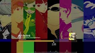 Video thumbnail of "(not)Persona 4 The Animation  Sky's The Limit"