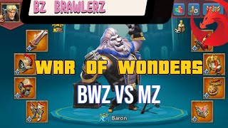 War of Wonders!! BwZ vs MZ/FFF/DKK ( LittleMattz, Jady, Soap, 3jaq1... )